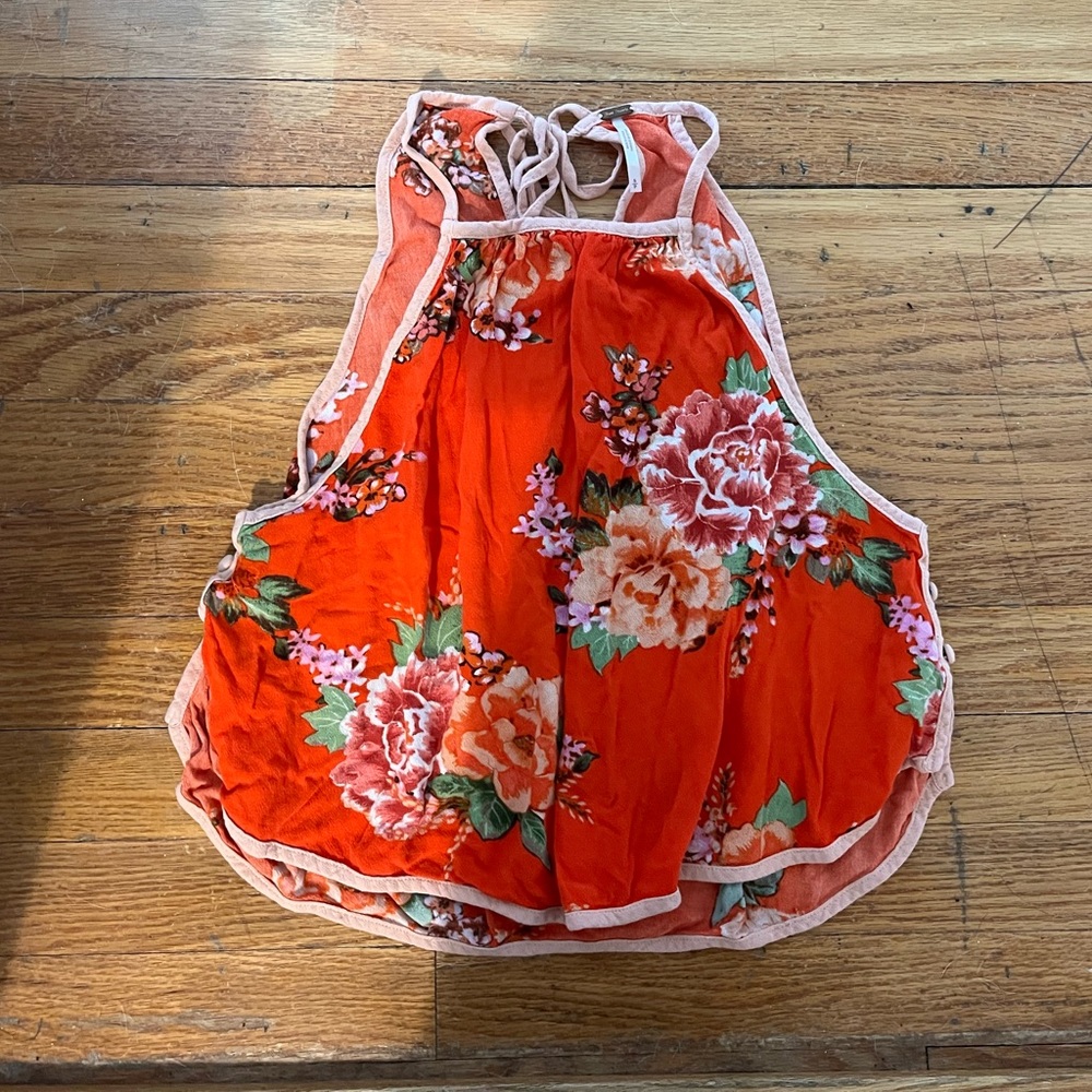 Free people break free floral tank